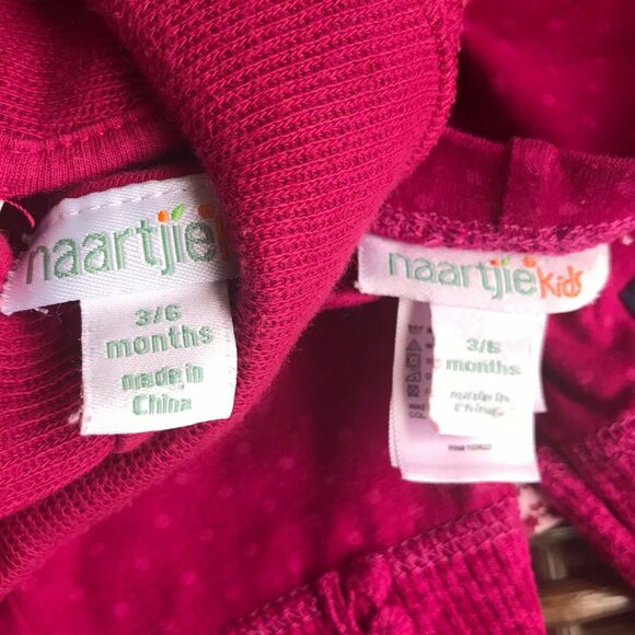 naartjie Girls Outfits 3-6 Mo Embroidered Cowl Neck Tunic Lace‎ Print Leggings - Picture 3 of 6